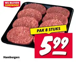 Nettorama Hamburgers aanbieding