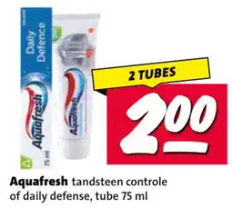 Nettorama Aquafresh Daily Defence aanbieding