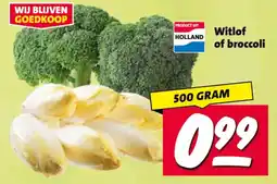 Nettorama Witlof of broccoli aanbieding