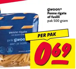 Nettorama Penne rigate of fusilli aanbieding