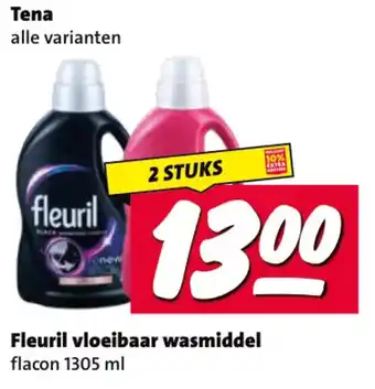Nettorama Fleuril vloeibaar wasmiddel aanbieding