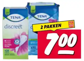 Nettorama Tena discreet aanbieding