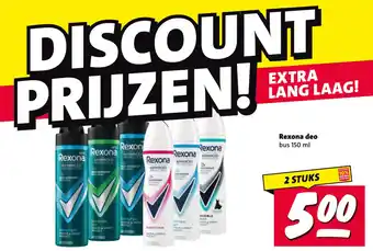 Nettorama Rexona deo aanbieding