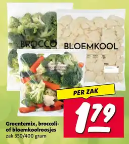 Nettorama Groentemix, broccoli- of bloemkoolroosjes aanbieding
