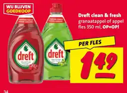Nettorama Dreft clean & fresh aanbieding