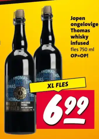 Nettorama Jopen ongelovige Thomas whisky infused aanbieding
