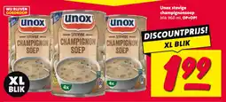 Nettorama Stevige champignon soep aanbieding