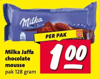 Nettorama Milka Jaffa chocolate mousse aanbieding