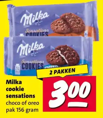 Nettorama Milka cookie sensations aanbieding