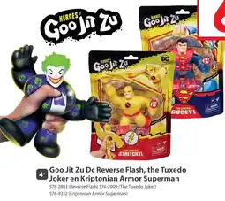 Top1Toys Goo jit zu dc reverse flash, the tuxedo joker en kriptonian armor superman aanbieding