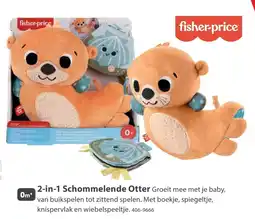 Top1Toys Fisher-price 2-in-1 schommelende otter aanbieding