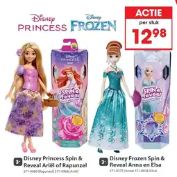 Top1Toys Disney Princess Spin & Reveal Ariël of Rapunzel aanbieding