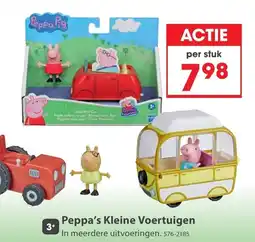 Top1Toys Peppa Pig Peppa's Kleine Voertuigen aanbieding