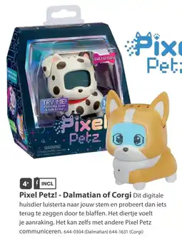 Top1Toys Pixel petz! dalmatian of corgi aanbieding