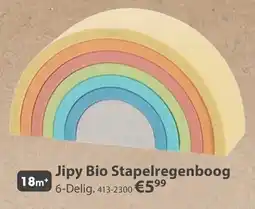 Top1Toys Jipy Bio Stapelregenboog aanbieding