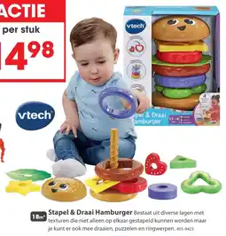 Top1Toys Vtech Stapel & Draai Hamburger aanbieding