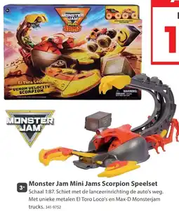 Top1Toys Monster Jam Mini Jams Scorpion Speelset aanbieding