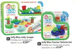 Top1Toys Jelly Blox Tractor Vehicle Set aanbieding