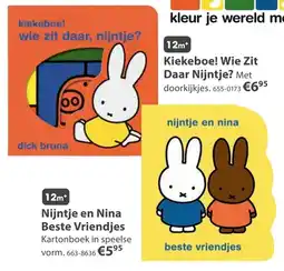 Top1Toys Kiekeboe! Wie Zit Daar Nijntje? aanbieding