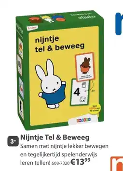 Top1Toys nijntje tel & beweeg aanbieding