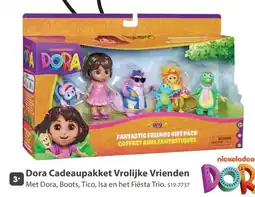 Top1Toys Dora cadeaupakket vrolijke vrienden aanbieding