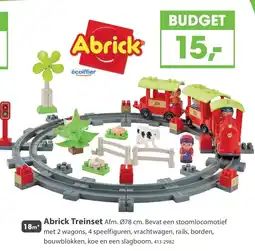 Top1Toys Abrick Treinset aanbieding