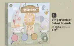 Top1Toys little dutch Vingerverfset Safari Friends aanbieding