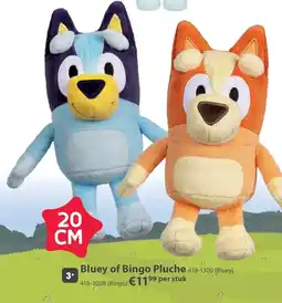 Top1Toys Bluey of Bingo Pluche aanbieding