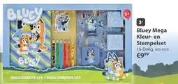 Top1Toys Bluey Mega Kleur- en Stempelset aanbieding