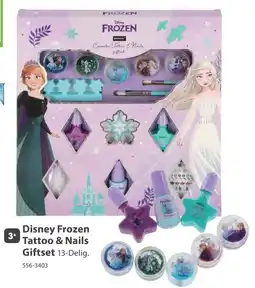 Top1Toys Disney Frozen Tattoo & Nails Giftset aanbieding