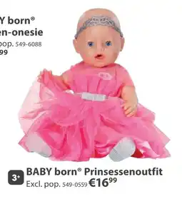 Top1Toys BABY born Prinsessenoutfit aanbieding