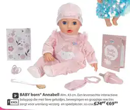 Top1Toys BABY born Annabell aanbieding