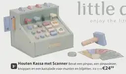 Top1Toys Houten kassa met scanner aanbieding