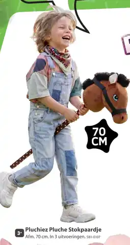 Top1Toys Pluchiez pluche stokpaardje aanbieding