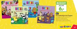 Top1Toys Bumba kartonboekje met flapjes aanbieding
