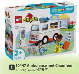 Top1Toys Lego duplo ambulance met chauffeur aanbieding