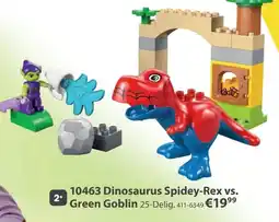 Top1Toys Lego 10463 dinosaurus spidey rex vs. green goblin aanbieding