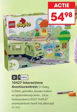 Top1Toys Lego duplo 10427 interactieve avonturentrein aanbieding