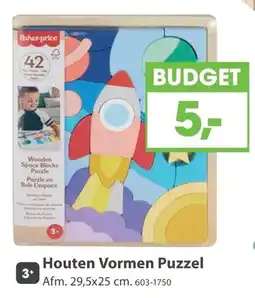 Top1Toys fisher-price Houten Vormen Puzzel aanbieding