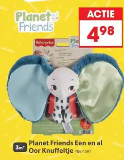 Top1Toys Planet Friends Een en al Oor Knuffeltje aanbieding