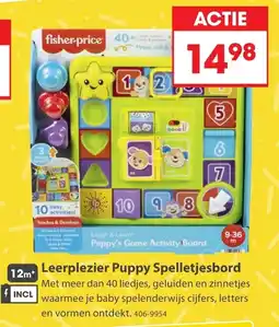 Top1Toys fisher-price Puppy's Game Activity Board aanbieding