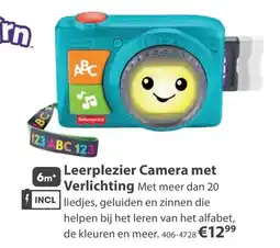 Top1Toys fisher-price Leerplezier Camera met Verlichting aanbieding