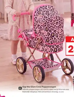 Top1Toys Gigi the glam crew poppenwagen aanbieding
