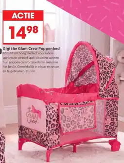 Top1Toys Gigi the glam crew poppenbed aanbieding