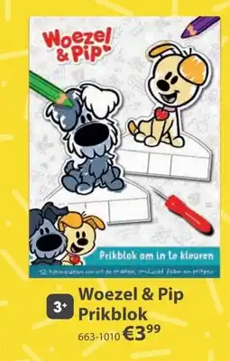 Top1Toys Woezel & Pip Prikblok aanbieding