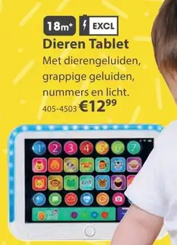 Top1Toys Dieren Tablet aanbieding