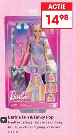 Top1Toys Barbie Fun & Fancy Pop aanbieding