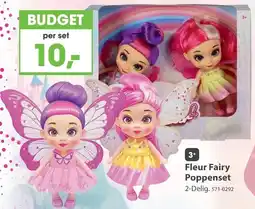 Top1Toys Fleur Fairy Poppenset aanbieding