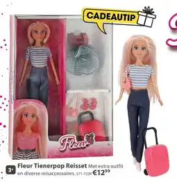 Top1Toys Fleur Tienerpop Reisset aanbieding