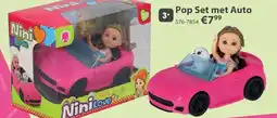 Top1Toys Pop set met auto aanbieding